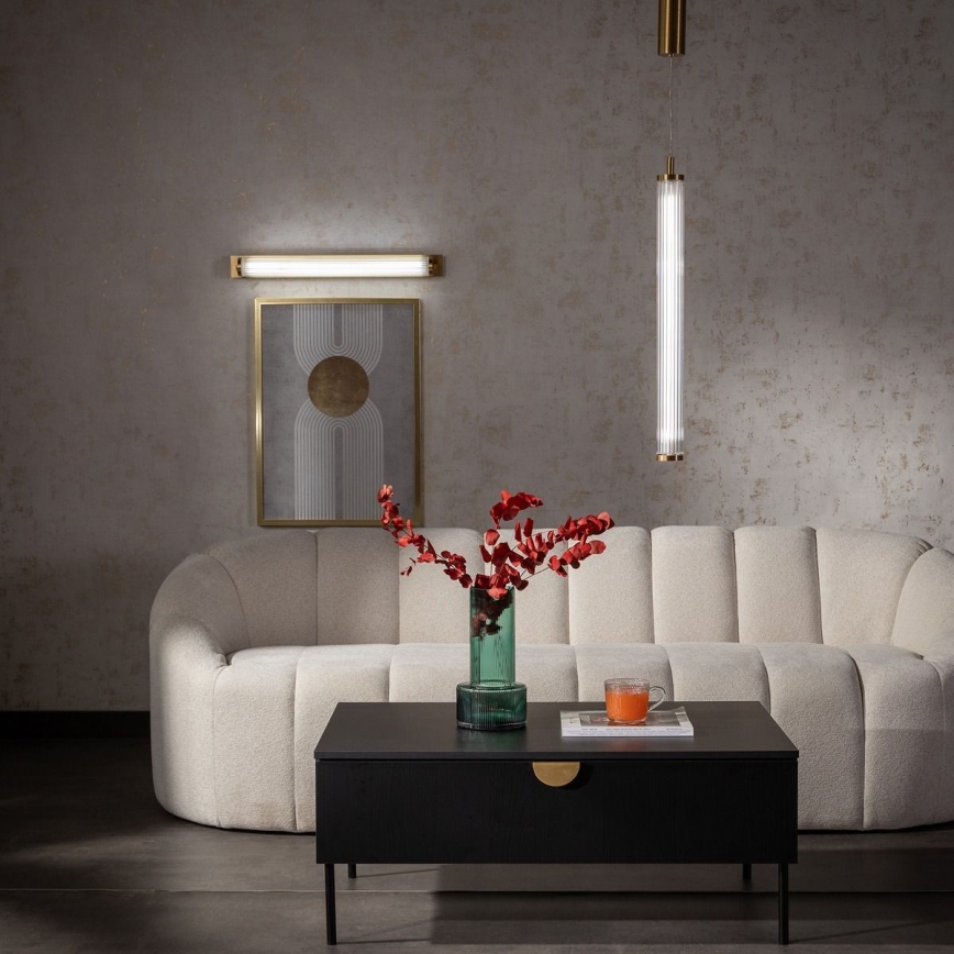 Zuma Line - Stmievateľný LED luster na lanku LED/26W/230V 2700-6500K zlatá + diaľkové ovládanie