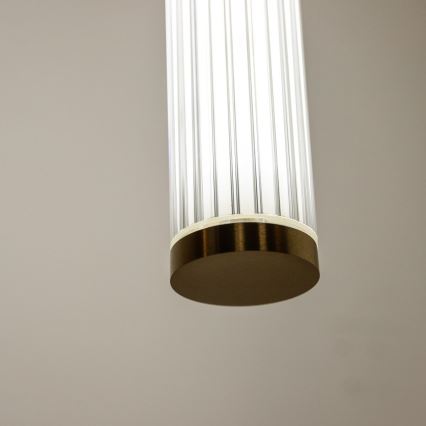 Zuma Line - Stmievateľný LED luster na lanku LED/26W/230V 2700-6500K zlatá + diaľkové ovládanie