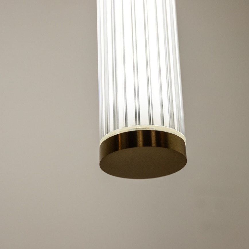 Zuma Line - Stmievateľný LED luster na lanku LED/26W/230V 2700-6500K zlatá + diaľkové ovládanie