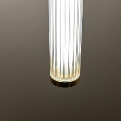 Zuma Line - Stmievateľný LED luster na lanku LED/26W/230V 2700-6500K zlatá + diaľkové ovládanie