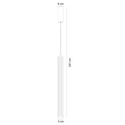 Zuma Line - Stmievateľný LED luster na lanku LED/26W/230V 2700-6500K zlatá + diaľkové ovládanie