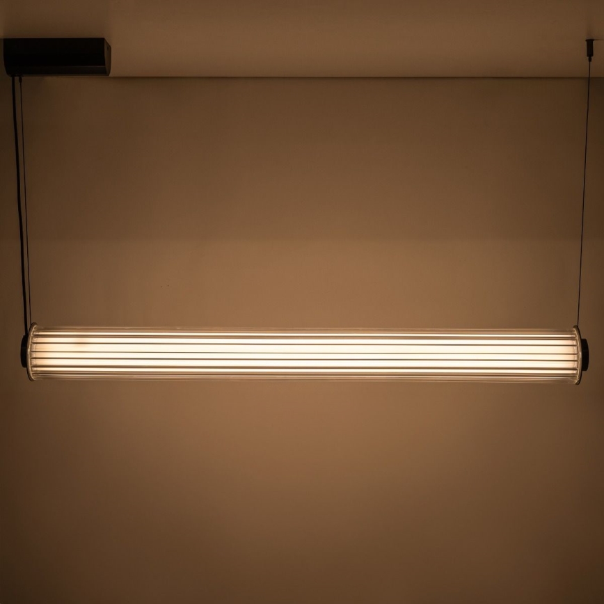 Zuma Line - LED stmievateľný luster na lankách LED/39W/230V 2700-6500K čierny + diaľkové ovládanie