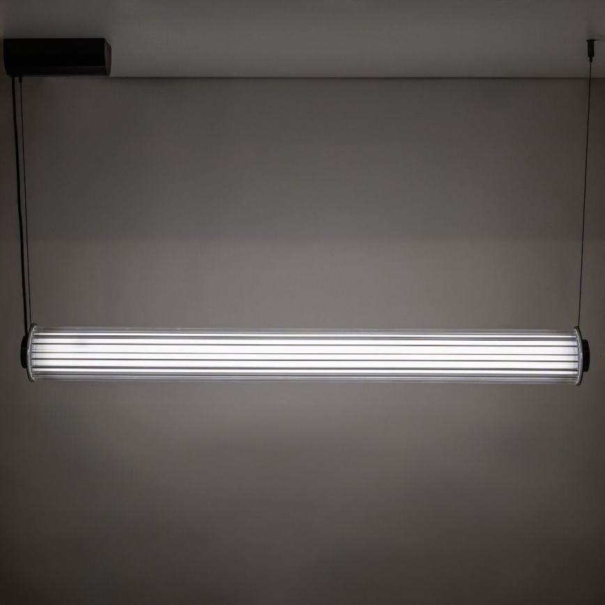 Zuma Line - LED stmievateľný luster na lankách LED/39W/230V 2700-6500K čierny + diaľkové ovládanie