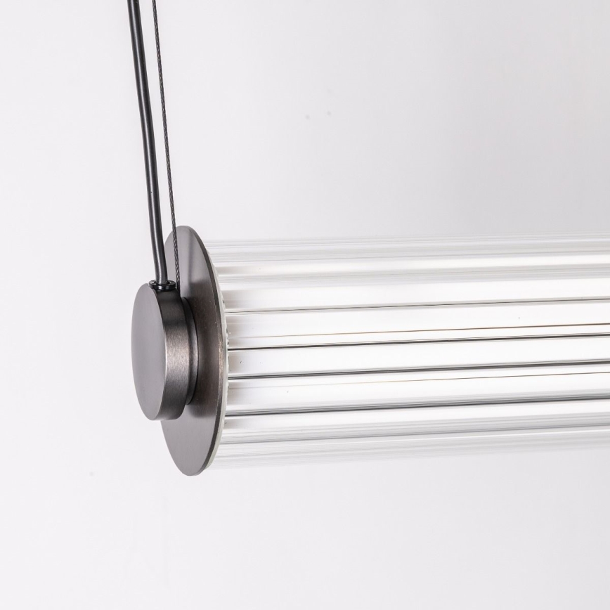 Zuma Line - LED stmievateľný luster na lankách LED/39W/230V 2700-6500K čierny + diaľkové ovládanie