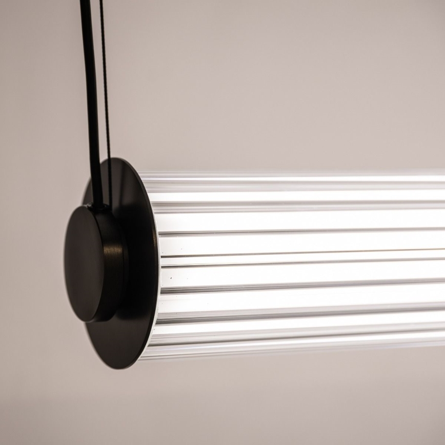 Zuma Line - LED stmievateľný luster na lankách LED/39W/230V 2700-6500K čierny + diaľkové ovládanie