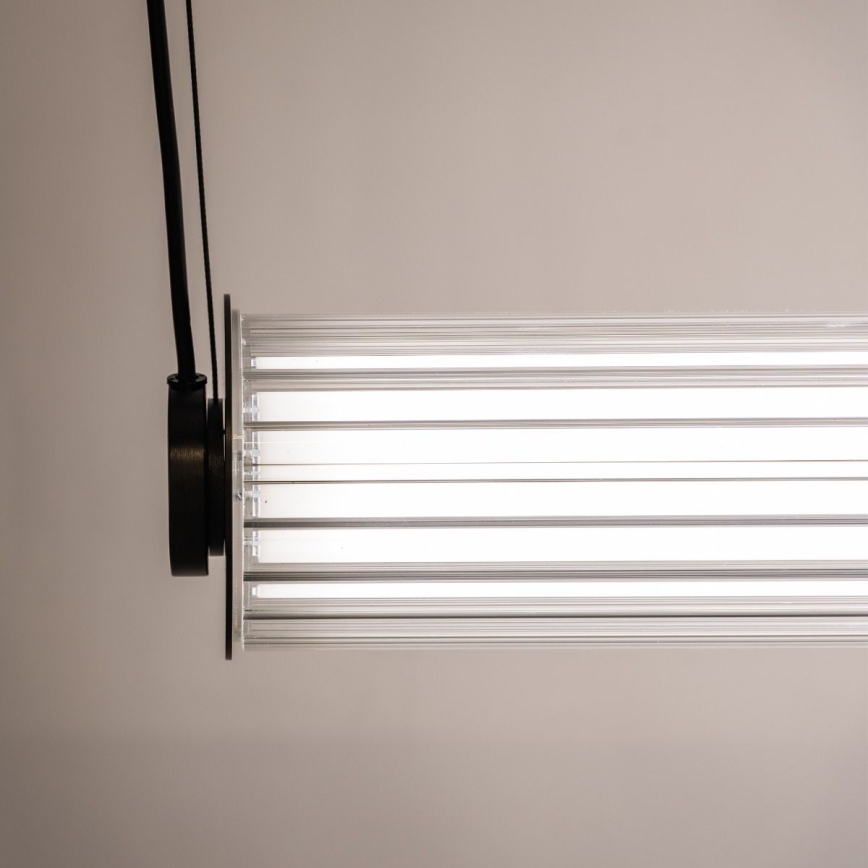 Zuma Line - LED stmievateľný luster na lankách LED/39W/230V 2700-6500K čierny + diaľkové ovládanie