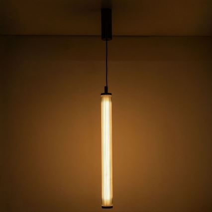 Zuma Line - LED stmievateľný luster na lanku LED/26W/230V 2700-6500K čierna + diaľkové ovládanie