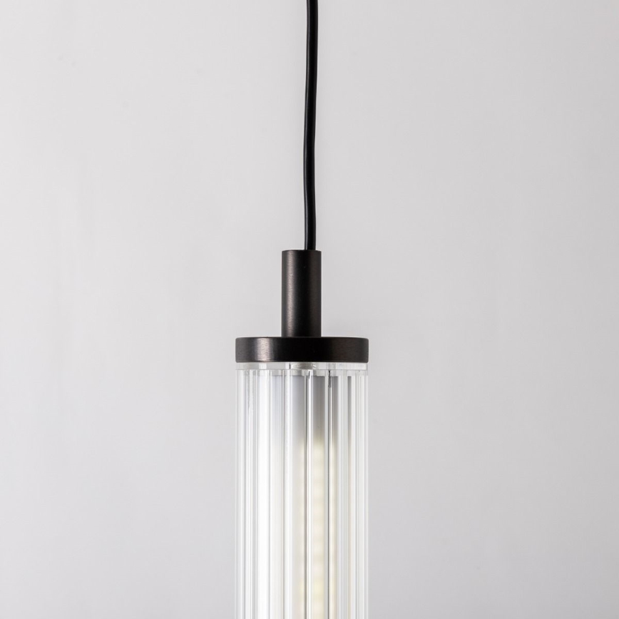 Zuma Line - LED stmievateľný luster na lanku LED/26W/230V 2700-6500K čierna + diaľkové ovládanie
