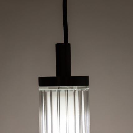 Zuma Line - LED stmievateľný luster na lanku LED/26W/230V 2700-6500K čierna + diaľkové ovládanie