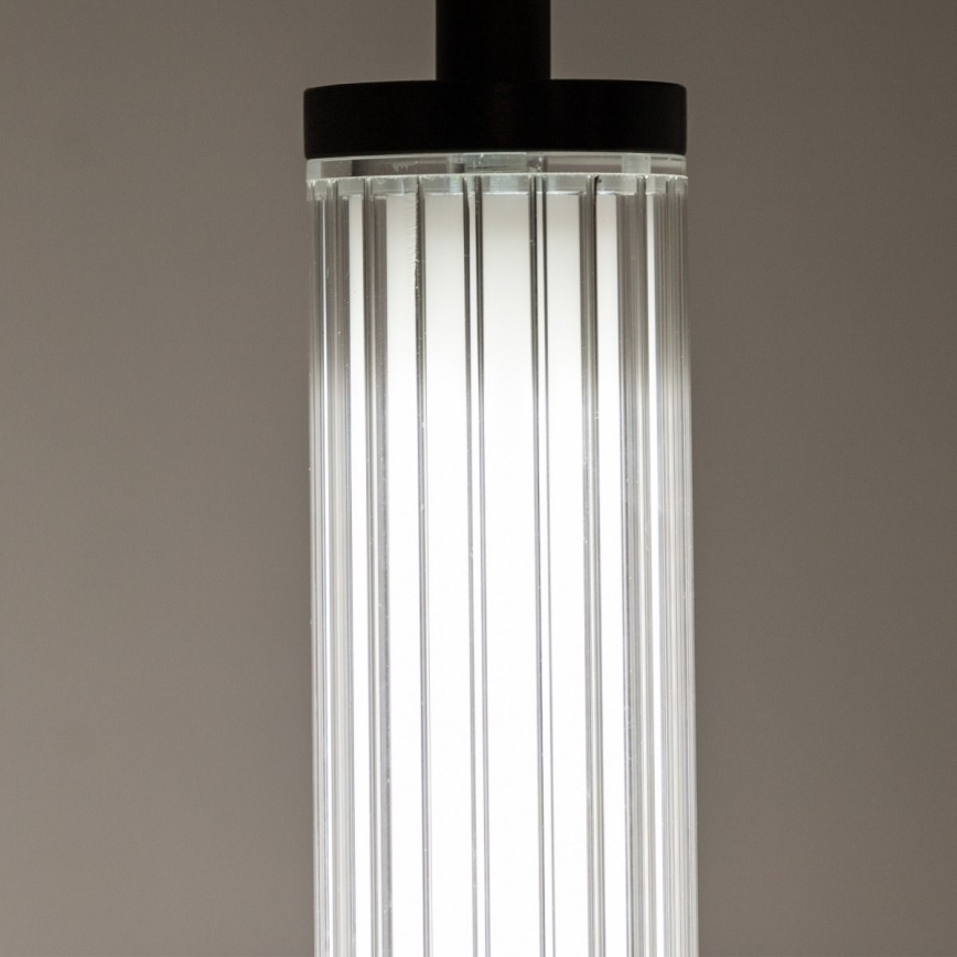 Zuma Line - LED stmievateľný luster na lanku LED/26W/230V 2700-6500K čierna + diaľkové ovládanie