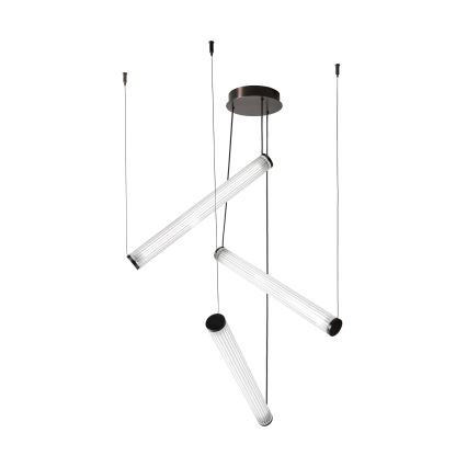 Zuma Line - LED stmievateľný luster na lanku LED/64W/230V 2700-6500K čierna + diaľkové ovládanie