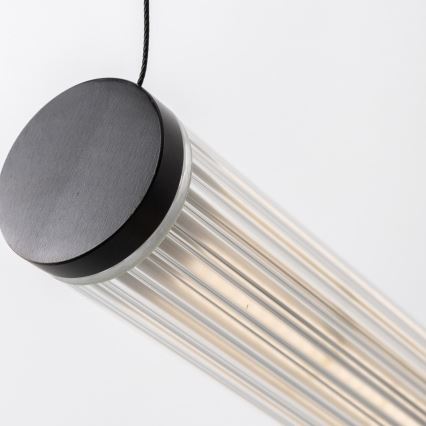 Zuma Line - LED stmievateľný luster na lanku LED/64W/230V 2700-6500K čierna + diaľkové ovládanie