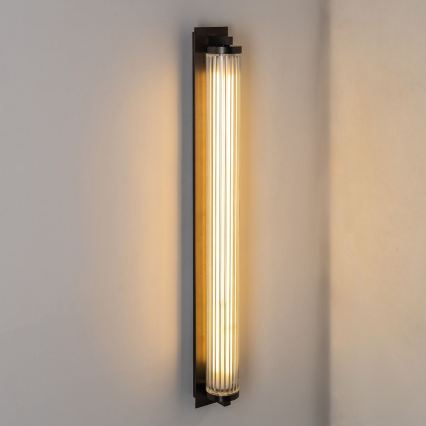 Zuma Line - LED stmievateľné nástenné svietidlo LED/26W/230V 2700-6500K čierne + diaľkové ovládanie