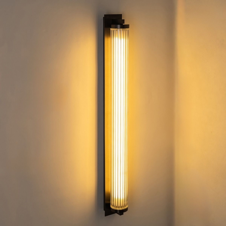 Zuma Line - LED stmievateľné nástenné svietidlo LED/26W/230V 2700-6500K čierne + diaľkové ovládanie