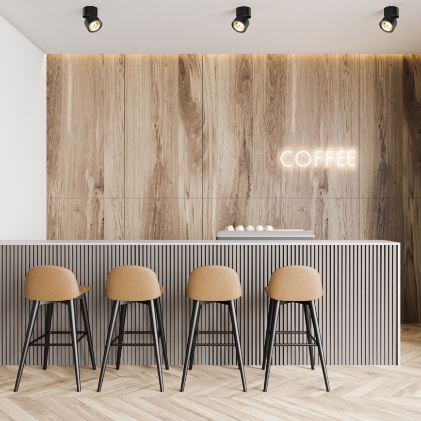 Zuma Line - Bodové svietidlo 1xGU10-ES111/15W/230V čierna