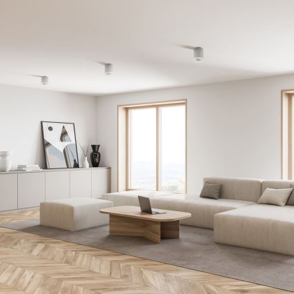 Zuma Line - LED RGBW Stmievateľné bodové svietidlo 1xGU10/6W/230V biela + diaľkové ovládanie