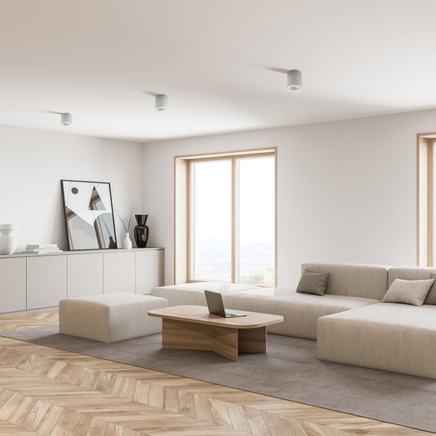 Zuma Line - LED RGBW Stmievateľné bodové svietidlo 1xGU10/6W/230V biela + diaľkové ovládanie