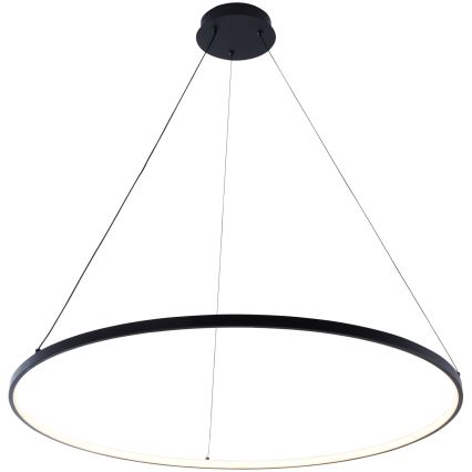 Zuma Line - závesný LED luster s lankom LED/36W/230V 3000/4000/6000K pr. 80 cm čierna