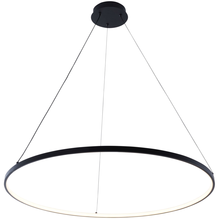 Zuma Line - závesný LED luster s lankom LED/36W/230V 3000/4000/6000K pr. 80 cm čierna