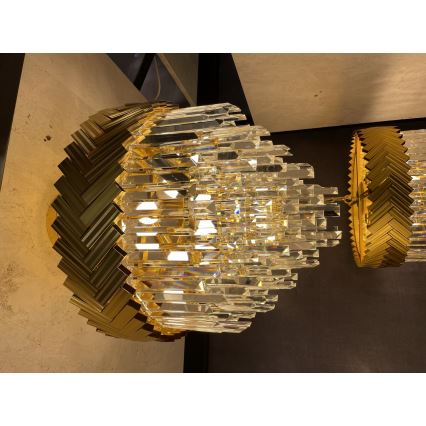 Zuma Line - Luster na reťazi 9xE14/40W/230V zlatá