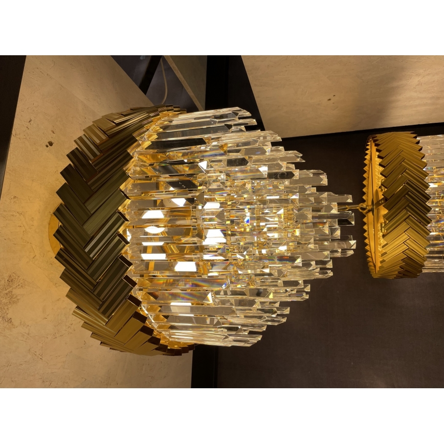 Zuma Line - Luster na reťazi 9xE14/40W/230V zlatá