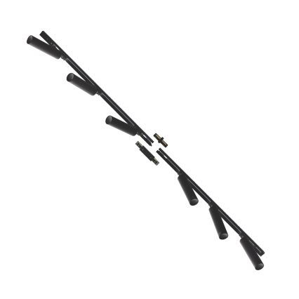 Zuma Line - Bodové svietidlo v lištovom systéme 6xGU10/35W/230V čierna