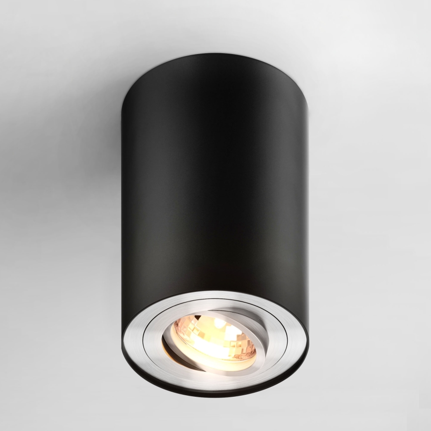 Zuma Line - LED RGBW Stmievateľné bodové svietidlo 1xGU10/4,8W/230V čierna + diaľkové ovládanie