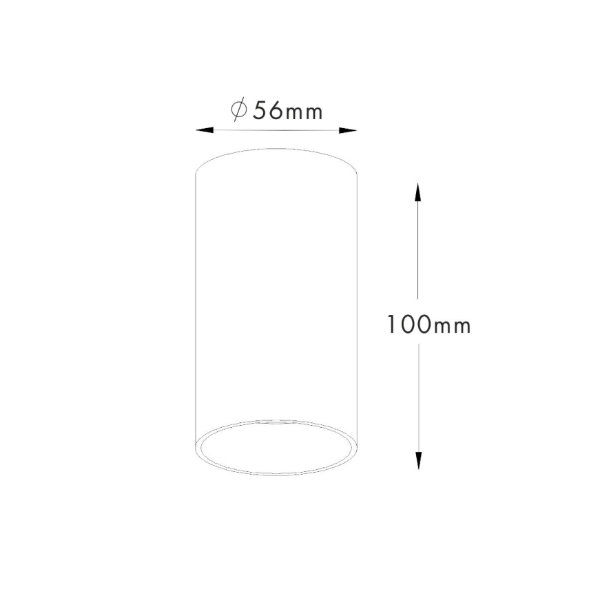 Zuma Line - Bodové svietidlo 1xGU10/50W/230V biela