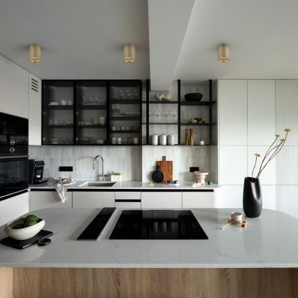 Zuma Line - LED RGBW Stmievateľné bodové svietidlo 1xGU10/6W/230V zlatá + diaľkové ovládanie