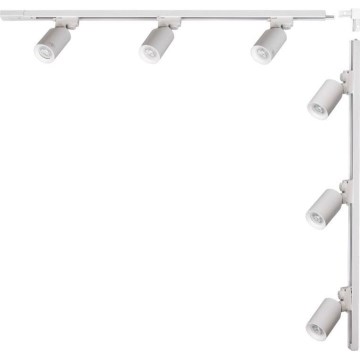 Zuma Line - Bodové svietidlo do lištového systému 6xGU10/35W/230V biele