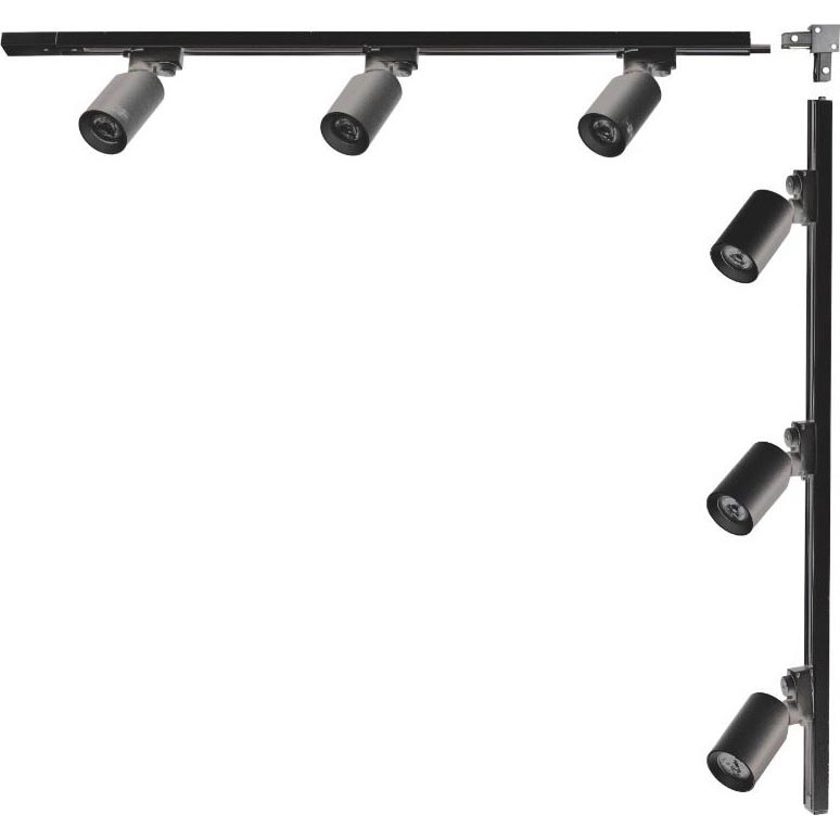 Zuma Line - bodové svietidlo do lištového systému 6xGU10/35W/230V čierne