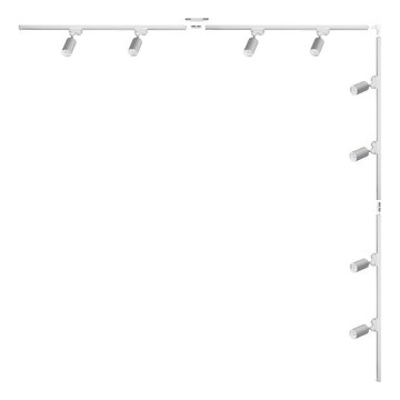 Zuma Line - Bodové svítidlo v lištovom systéme 8xGU10/35W/230V biela