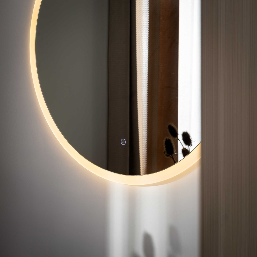 Zuma Line - LED kúpeľňové nástenné zrkadlo s podsvietením LED/36W/230V 3000/4000/6000K pr. 80 cm IP44