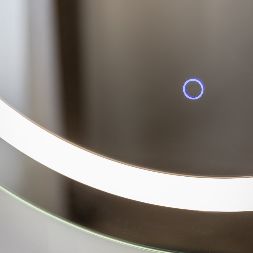 Zuma Line - LED kúpeľňové nástenné zrkadlo s LED podsvietením/36W/230V 3000/4000/6000K pr. 80 cm IP44