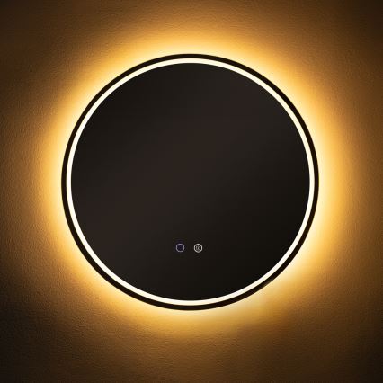 Zuma Line - LED Kúpeľňové vyhrievané nástenné zrkadlo s podsvietením LED/24W/230V 3000/4000/6000K pr. 60 cm IP44