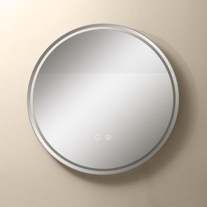 Zuma Line - LED Kúpeľňové vyhrievané nástenné zrkadlo s podsvietením LED/24W/230V 3000/4000/6000K pr. 60 cm IP44