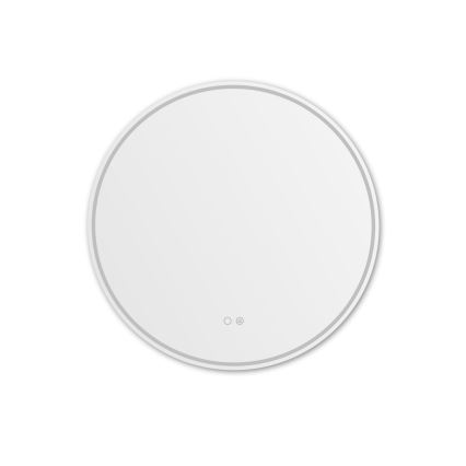 Zuma Line - LED Kúpeľňové vyhrievané nástenné zrkadlo s podsvietením LED/24W/230V 3000/4000/6000K pr. 80 cm IP44