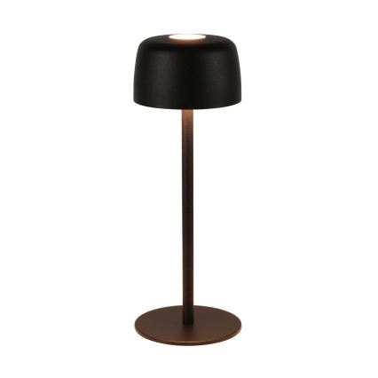 Zuma Line - LED Stmievateľná nabíjacia stolná lampa LED/2W/1200 mAh IP44 čierna