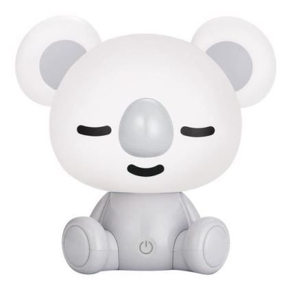 Zuma Line - LED Stmievateľná detská dotyková stolná lampa LED/3W/230V koala šedá