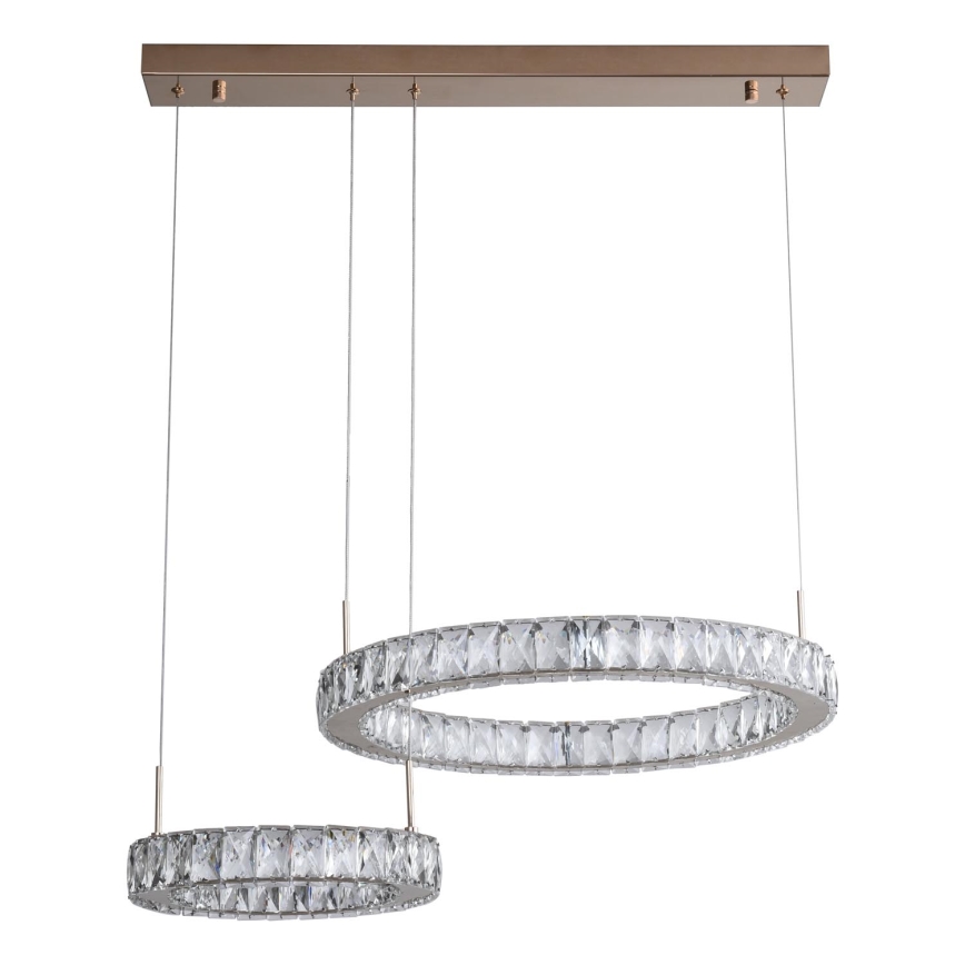 Zuma Line - LED luster na lanku LED/36W/230V ružové zlato