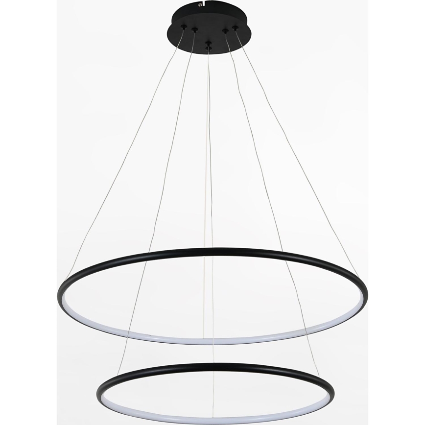 Zuma Line - LED Luster na lanku LED/40W/230V čierna