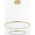 Zuma Line - LED Luster na lanku LED/40W/230V zlatá