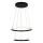 Zuma Line - LED Luster na lanku RIDE LED/22W/230V + LED/14W pr. 41 cm čierna