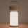 Zuma Line - LED Stmievateľná nabíjacia stolná lampa LED/3W/1200 mAh 3000/4000/6500K IP44 hnedá