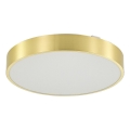 Zuma Line - LED Stmievateľné kúpeľňové stropné svietidlo LED/50W/230V 3000-6000K pr. 50 cm IP44 zlatá + diaľkové ovládanie