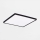 Zuma Line - LED Stmievateľné stropné svietidlo LED/38W/230V + LED/12W 3000/4000/5500K 40x40 cm čierna