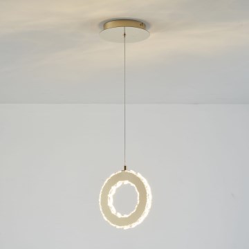 Zuma Line - LED stmievateľný luster na lankách LED/10W/230V zlatý