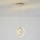 Zuma Line - LED stmievateľný luster na lankách LED/10W/230V zlatý