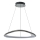 Zuma Line - LED Stmievateľný luster na lanku LED/34W/230V 3000K čierny lesklý chróm