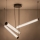 Zuma Line - LED stmievateľný luster na lanku LED/64W/230V 2700-6500K čierna + diaľkové ovládanie